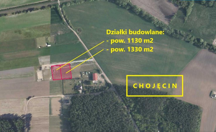 działka na sprzedaż - Bralin, Chojęcin
