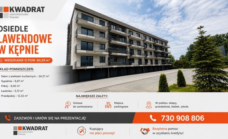 mieszkanie na sprzedaż - Kępno