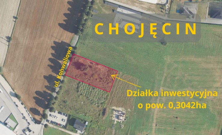 działka na sprzedaż - Bralin, Chojęcin