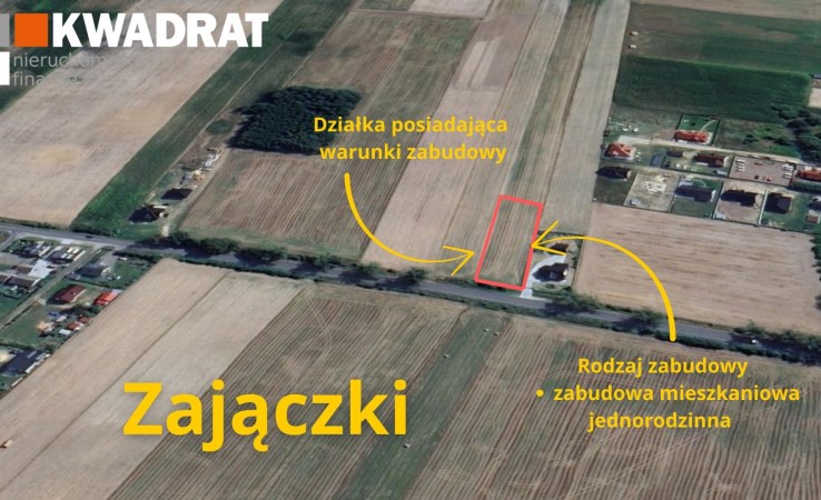 działka na sprzedaż - Ostrzeszów (gw), Zajączki