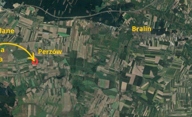 działka na sprzedaż - Perzów