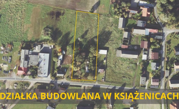 działka na sprzedaż - Grabów nad Prosną (gw), Książenice