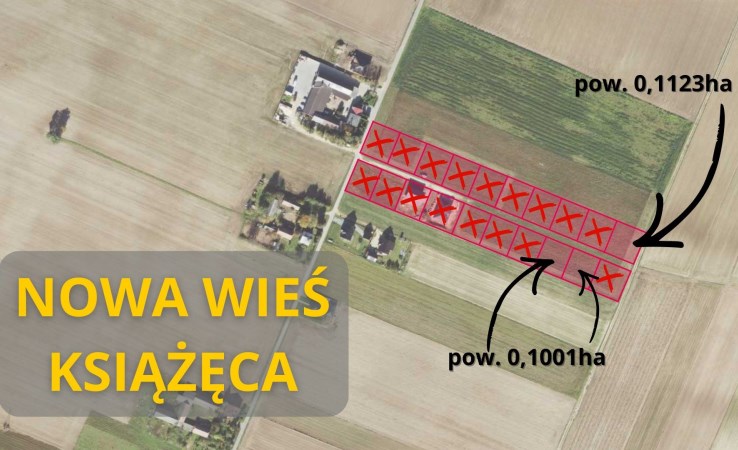 działka na sprzedaż - Bralin, Nowa Wieś Książęca