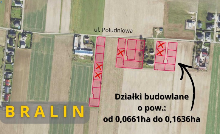 działka na sprzedaż - Bralin