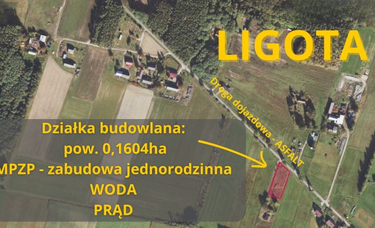 działka na sprzedaż - Kobyla Góra, Ligota