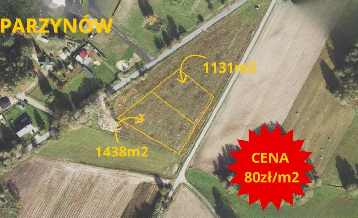 działka na sprzedaż - Kobyla Góra, Parzynów