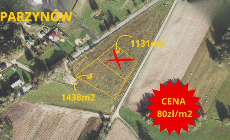 działka na sprzedaż - Kobyla Góra, Parzynów
