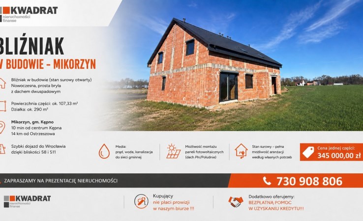 dom na sprzedaż - Kępno (gw), Mikorzyn
