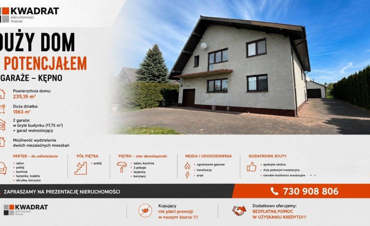 dom na sprzedaż - Kępno