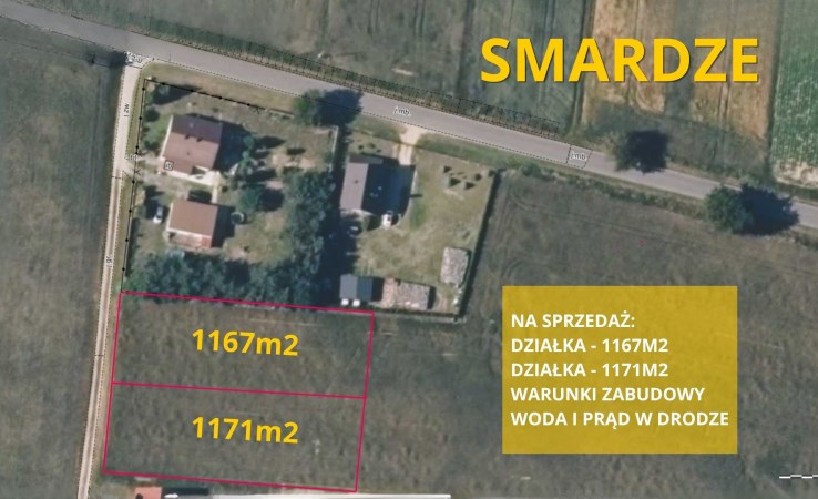 działka na sprzedaż - Trzcinica, Smardze