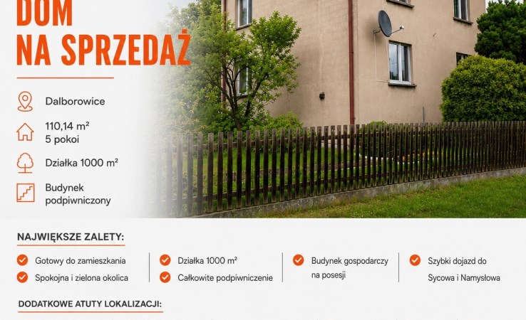 dom na sprzedaż - Dziadowa Kłoda, Dalborowice