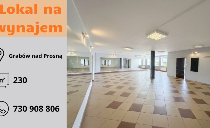 lokal na wynajem - Grabów nad Prosną